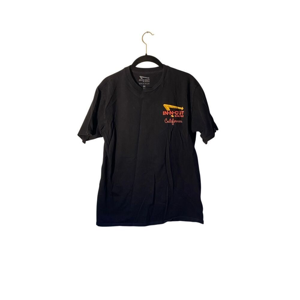 In-N-out men’s black California car graphic short sleeve tee M
